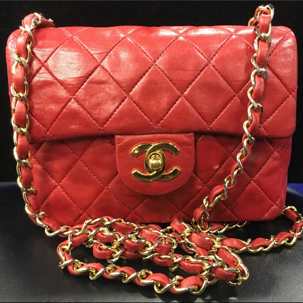 Authentic Vintage Chanel Mini Flap Bag